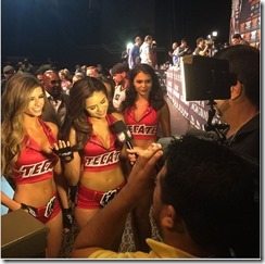 Janira Kremets Tecate Ring Girl pics